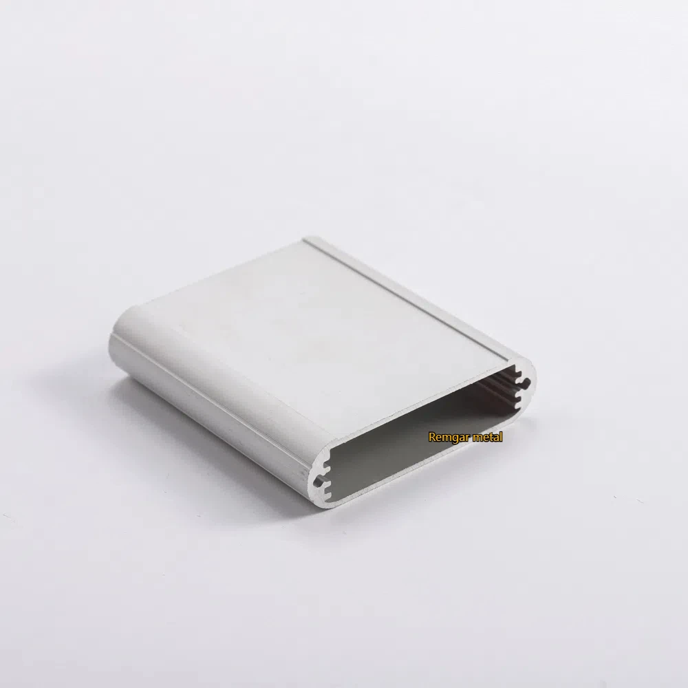 Black anodized extruded profile custom enclosure extrusion aluminum 6063-T5 mill finish LED driver Housings