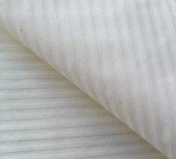 T/C 80/20  45*45 133*72 Herringbone Poplin Greige Fabric for Pocketing and Lining