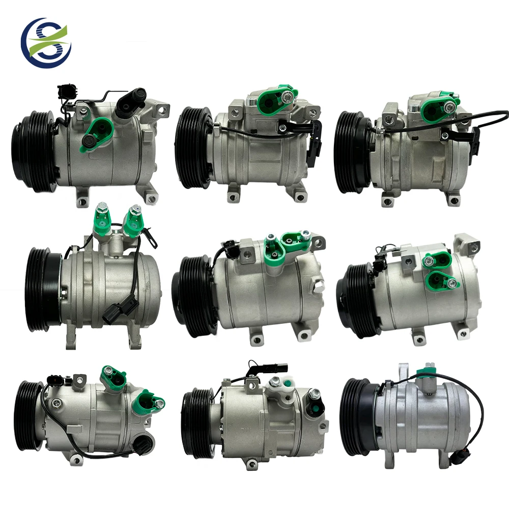 OEM Wholesale 12V Auto parts air conditioner Compressor for All Series Hyundai models I10 H1 GETZ GRANDSTAREX ELANTRA