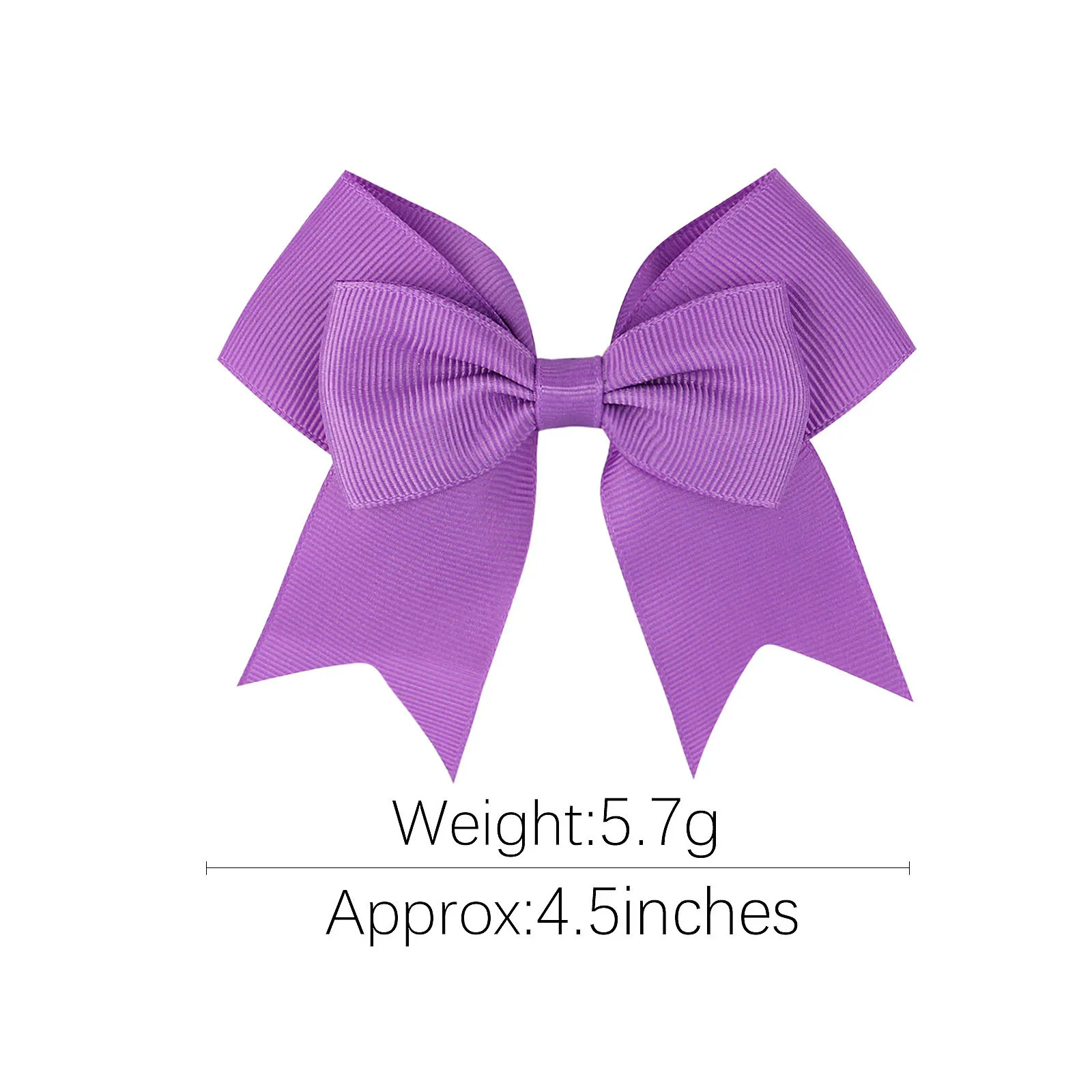 Wholesale 2022 New Design Large Bow Clip Hand Knot Gross Grain Candy Color Ribbons Girls Hair Bows Clips