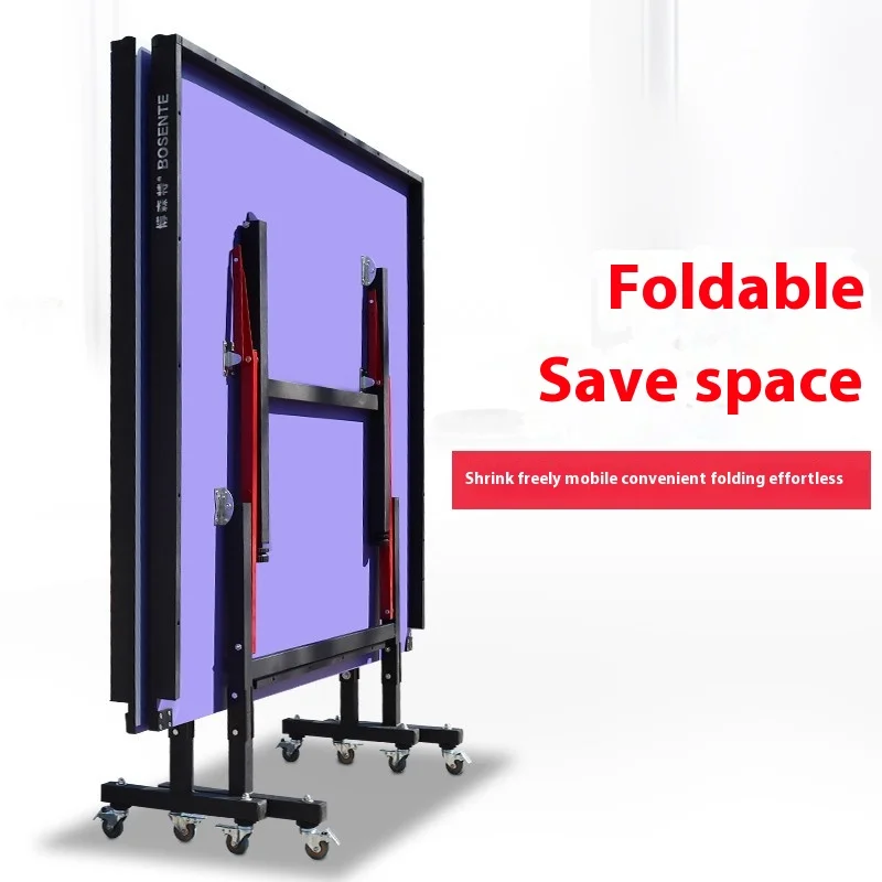 Factory Price Hot Selling Regulation Size Movable Portable Folding Ping Pong Table Table Tennis Products