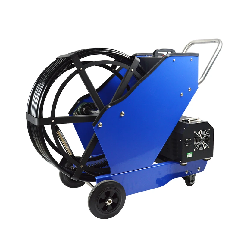 KT-8001 Kitchen Exhaust Trap Hoods oil fat Grease Ventilation Air Pipe Duct Cleaning Machine Equipment