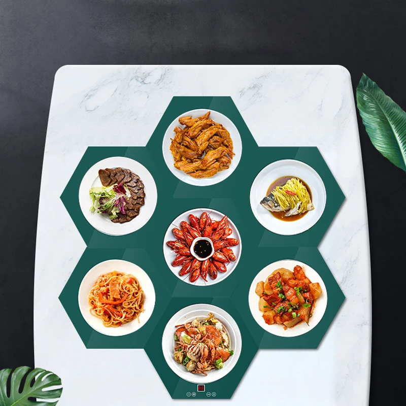 Removable Portable Electric Food Hot Plate Warming Tray Dish Warmer Keep Food Warm for Restaurant