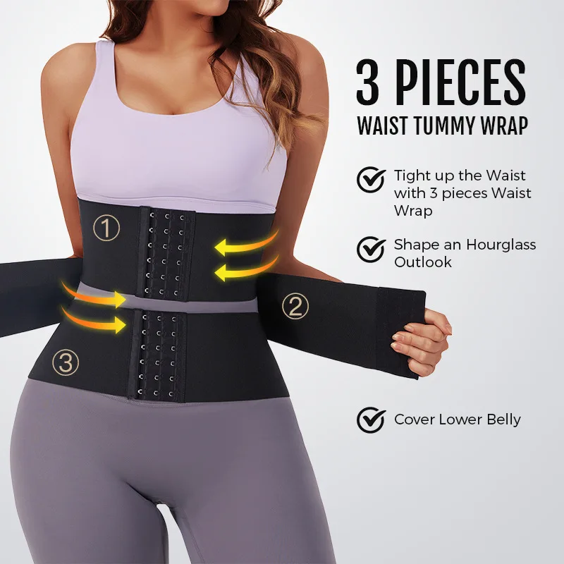 New Women Latex Plus Size Gym Yoga Waist Trainer Shaper Fitness Waist Trimmers Corset Shapewear