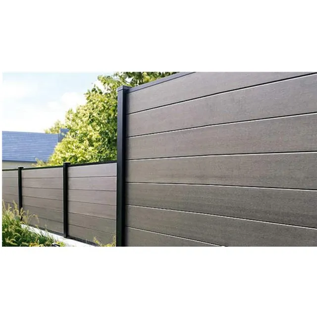 Low price waterproof wpc wood plastic composite fencing WPC Fence
