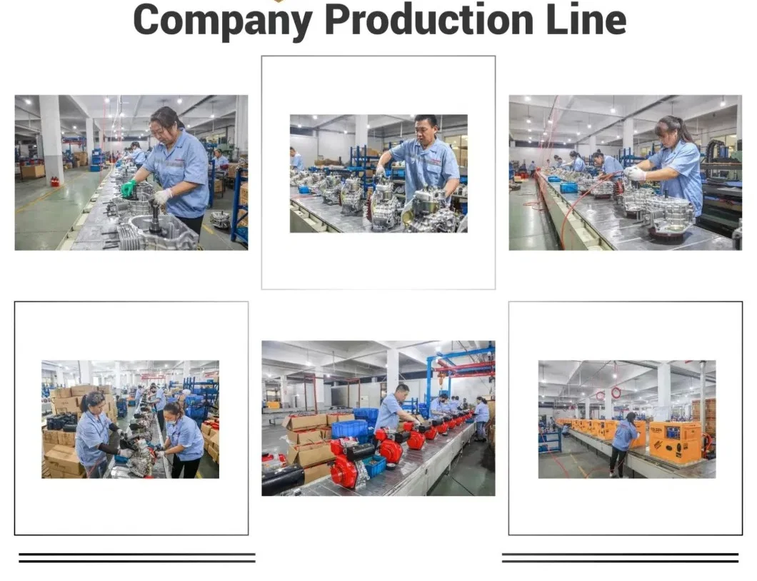 2024 Hot Sale 5.5KW 6KVA 8KW 10KW China Factory Cheap Price Standby Silent Small Diesel Generator