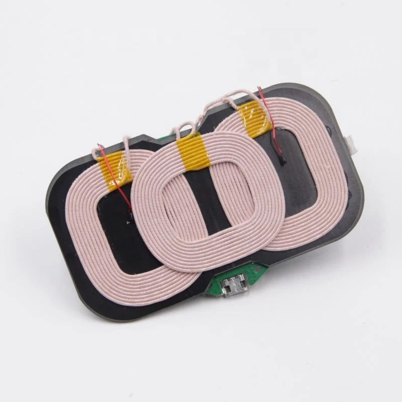 Внешний аккумулятор PCB 3 coil qi, беспроводное зарядное устройство, передатчик, электронная плата, сборка печатной платы 10 Вт, печатная плата