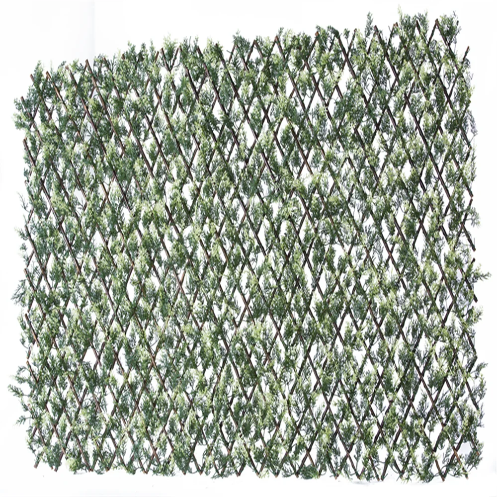 Декоративная уличная трава, устойчивая к стенам, УФ расширяемая ивовая садовая ограда