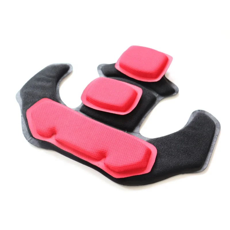 EVA Foam Pads Kit Sealed Red Sponge Helmet Inner Padding for Outdoor Sports Cycling Motorcycle Bicycle
