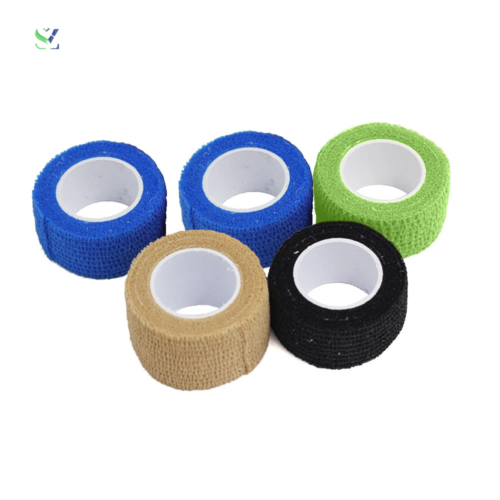 SZ High Quality Grip Tape Cover Wrap Disposable Self Adhesive Cohesive Bandage Tape