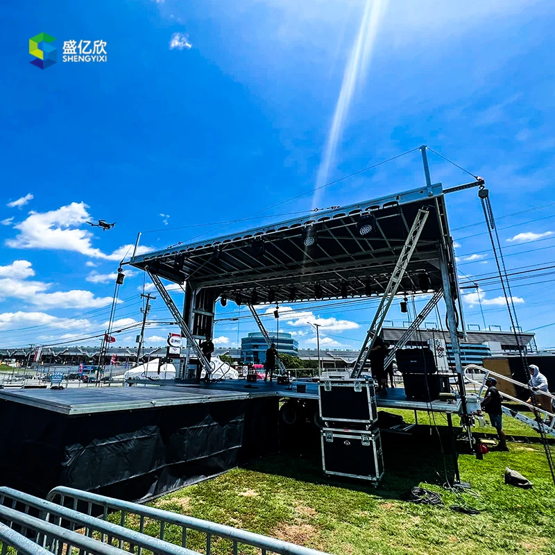 Quick Portable Space Truss Building Stage Triangle Space Truss Airport Dj Display Prefabricated Timber Roof Aluminum Trusses