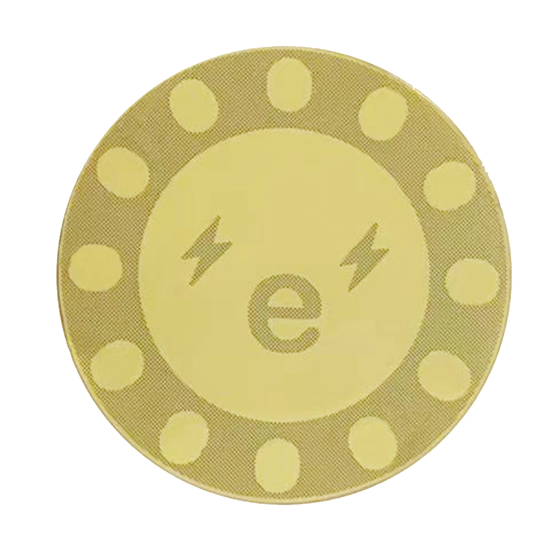 Watch Dial Index Metal Electroforming Foil Strong Self Adhesive Label Sticker