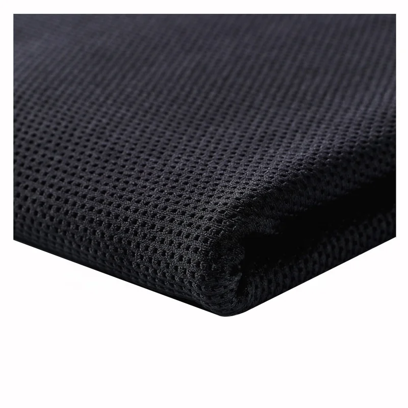 100 polyester stretch net sportswear ball clothing fabric moisture absorption sweat removal and breathable mesh fabric