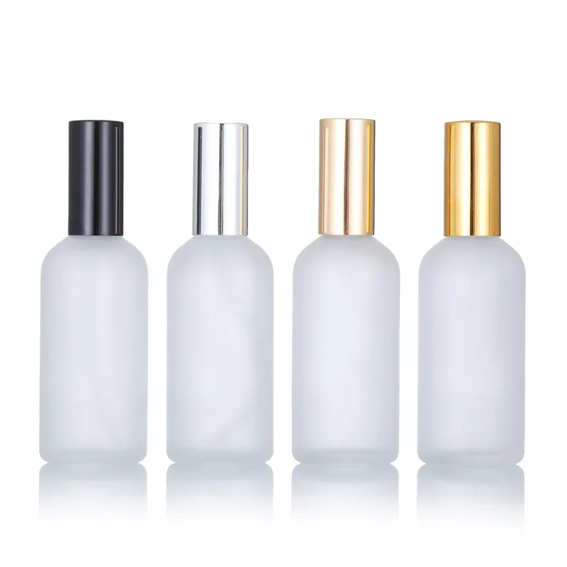 5ml 10ml 15ml 20ml 30ml 50ml 100ml Matte Frosted Clear Fragrance Container Fine Mist Spray Pump Bottles Glass Perfume Bottle