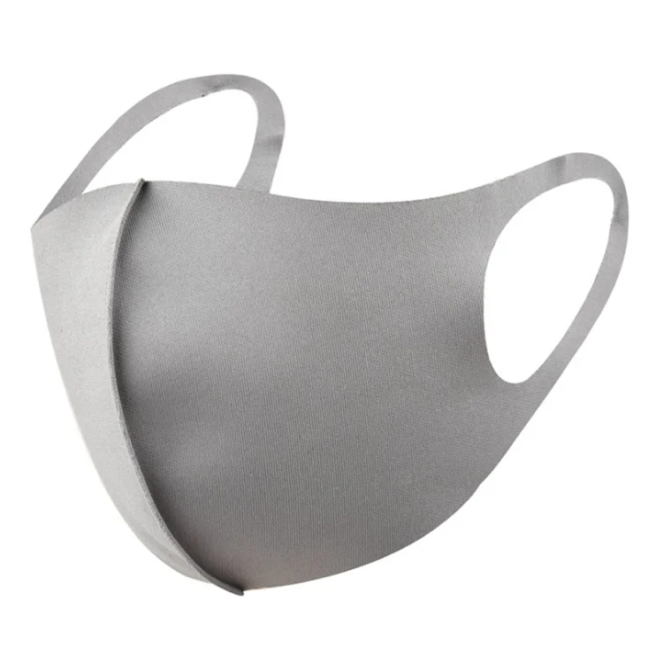 Многоразовая моющаяся маска для лица из полиэстера с индивидуальным логотипом, популярная модная маска для лица