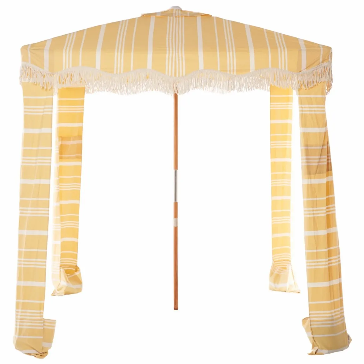 Новый роскошный 2,2 м пляж кабана Солнцезащитная Пляжная палатка Портативный Навес для всей семьи палаток шатера партии с кисточками для женщин; Цвета: белый, желтый, серый