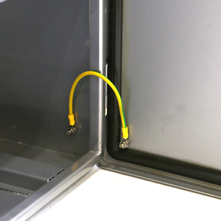 Powder coating steel battery box sheet metal pole mount enclosure box