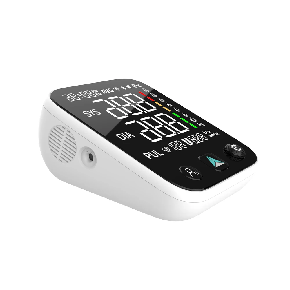 Electronic Digitale Oberarm-Blutdruckmessgerate Blood Pressure Monitor Cuff Tensiometros De Brazo Electrconic BP Monitor