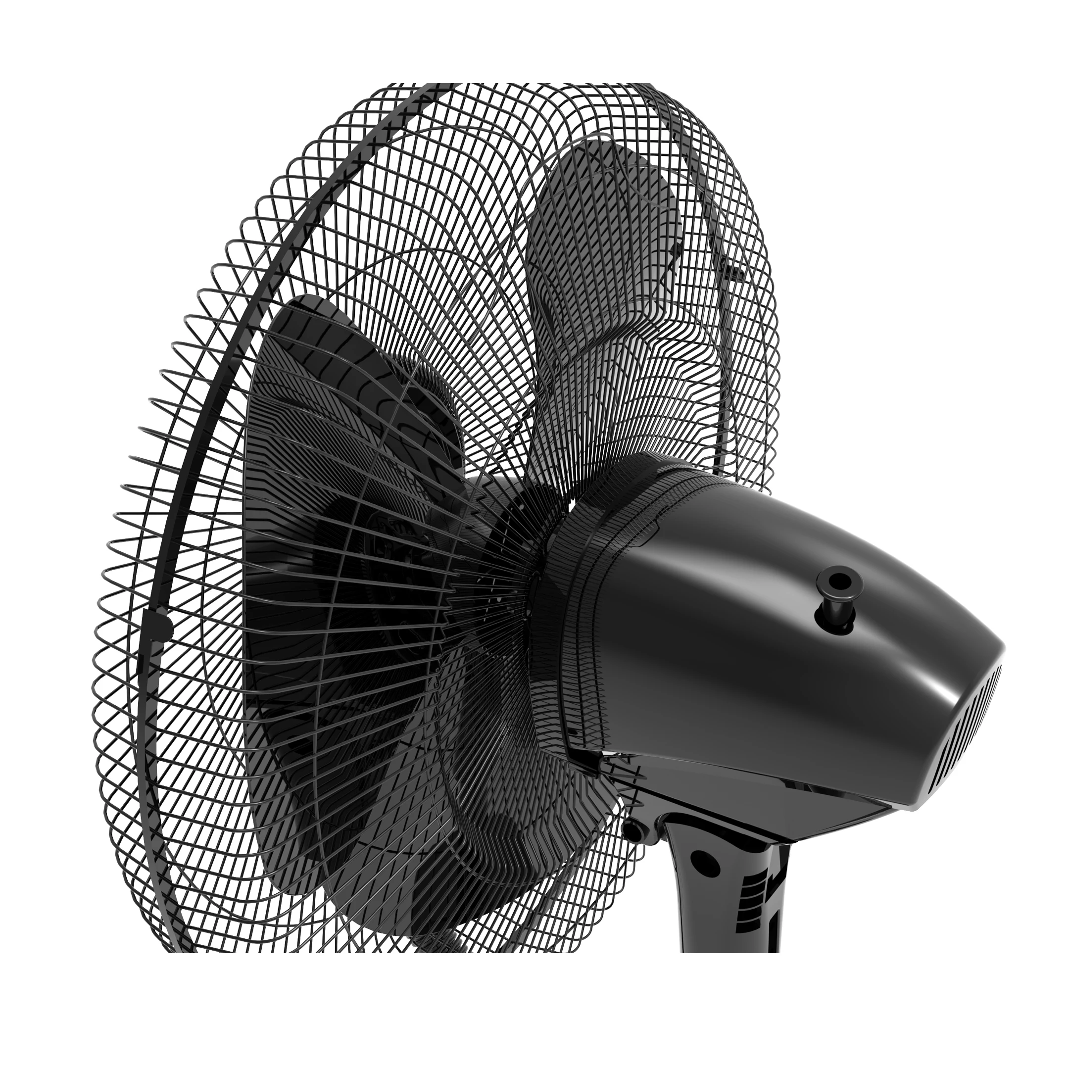 2023 New Design Mechanical Control 16 Inch Ultrasonic Humidifier air Indoor Standing Spray Cooling Water Mist Fan