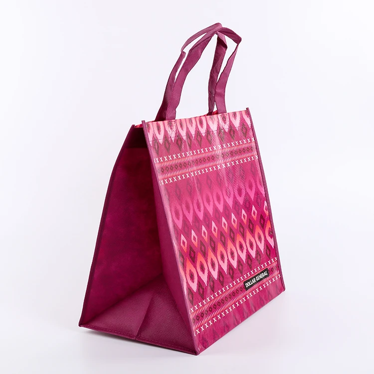 Reusable polypropylene laminated pp non woven shopping bag