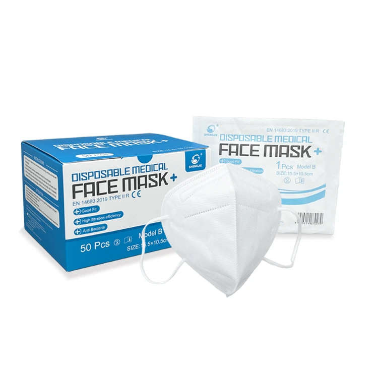 14683 CE face mask butterfly design fold medical 3D medical mask  4 PLY Disposable Masks