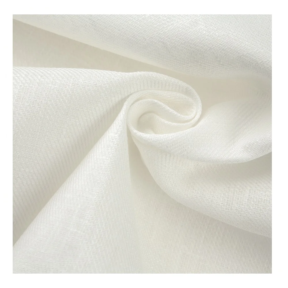 Высокое качество 280 GSM 100% льняные тканые ткани Органическая натуральная дышащая ткань рубашки платья постельное белье автомобиля оптом