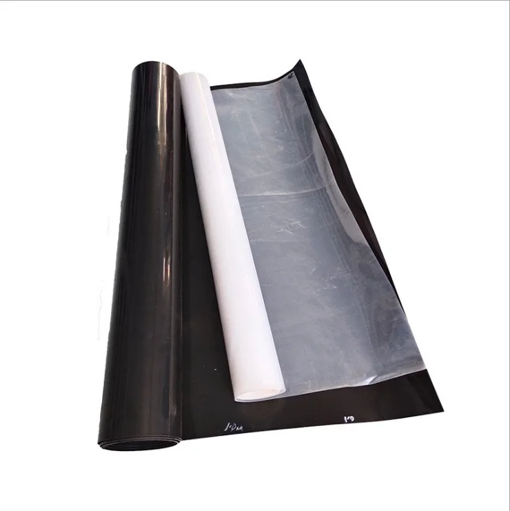 Fish Farm Pond Liner 2mm Hdpe Geomembrane Black Green White Blue PVC EVA Surface Color Material Origin Roll Type Shrimp ISO GRI
