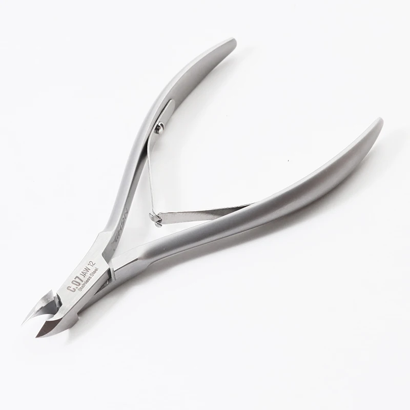 NGHIA EXPORT Professional Vietnam C07 D07 Jaw 14 Pedicure Metal Sharp Nail Cutter Cuticle Nippers For Nails