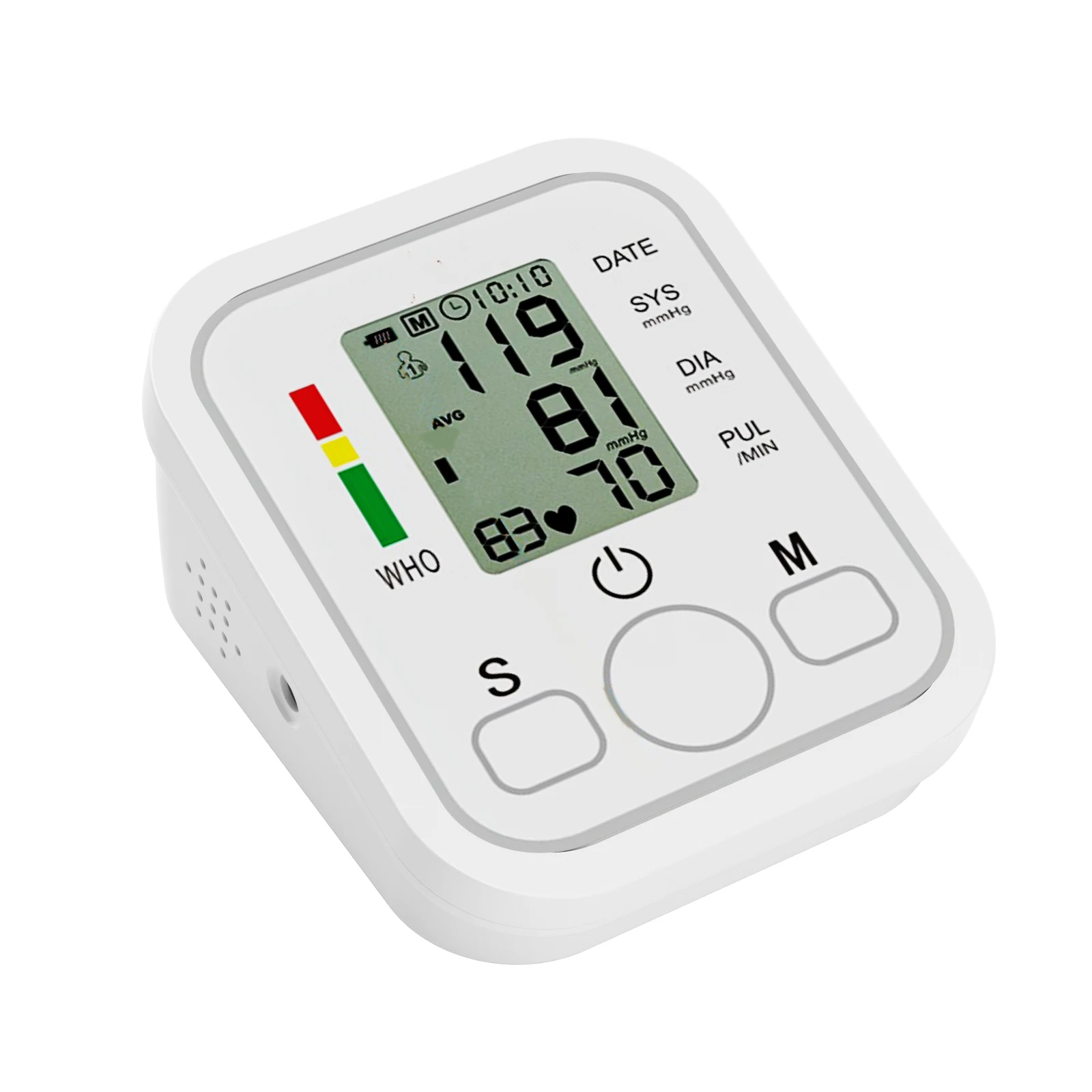 Best selling 50000pcs stock Automatic Electronic arm blood pressure monitor