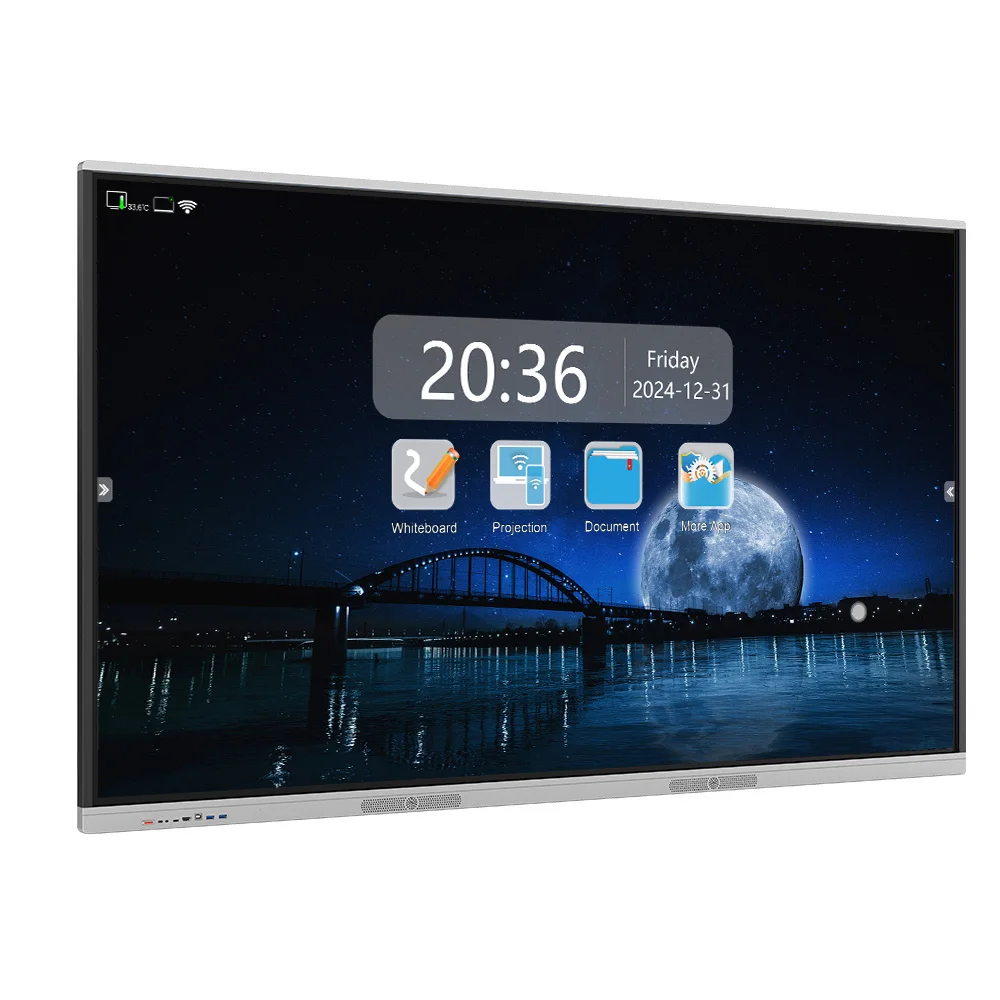 Interactive 65 Inch Touch Screen Panel HDFocus Smart Board for Classroom Engagement and Digital Learning