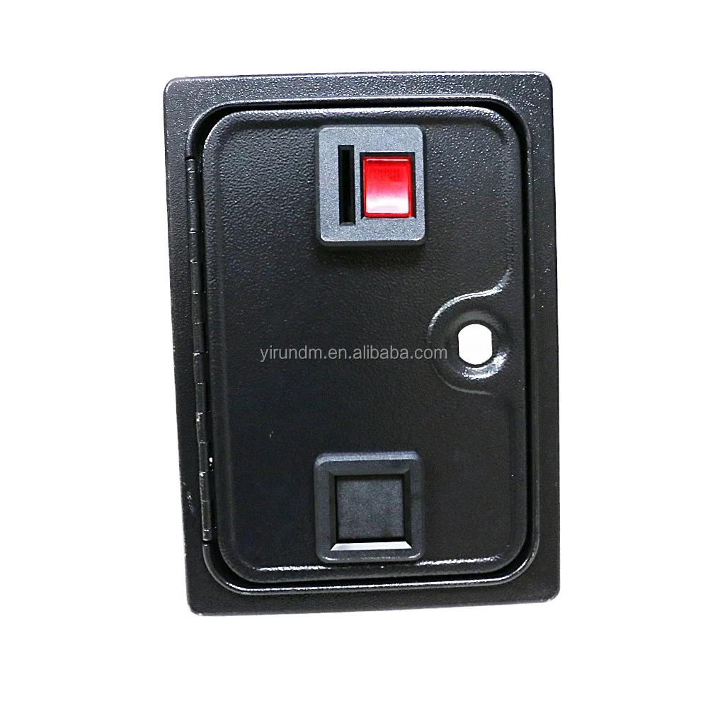 American style Dual coin selector door with Mechanical coin acceptor