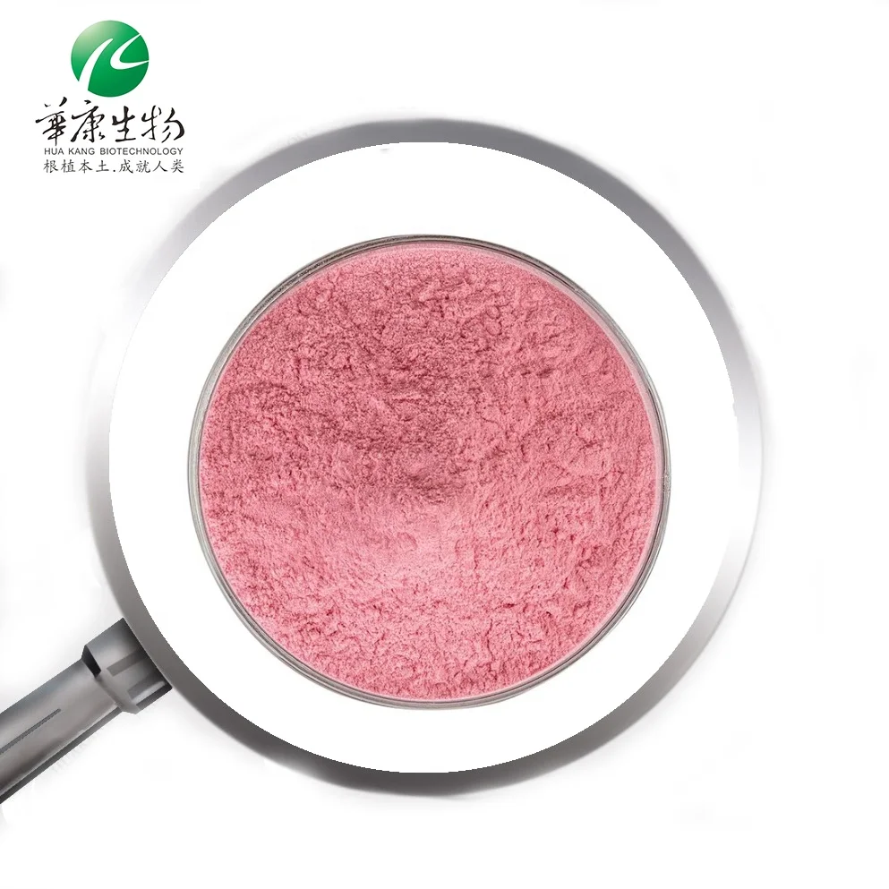 Food Additive Water Soluble Spray Dried Instant Strawberry Powder Smoothies and Baking