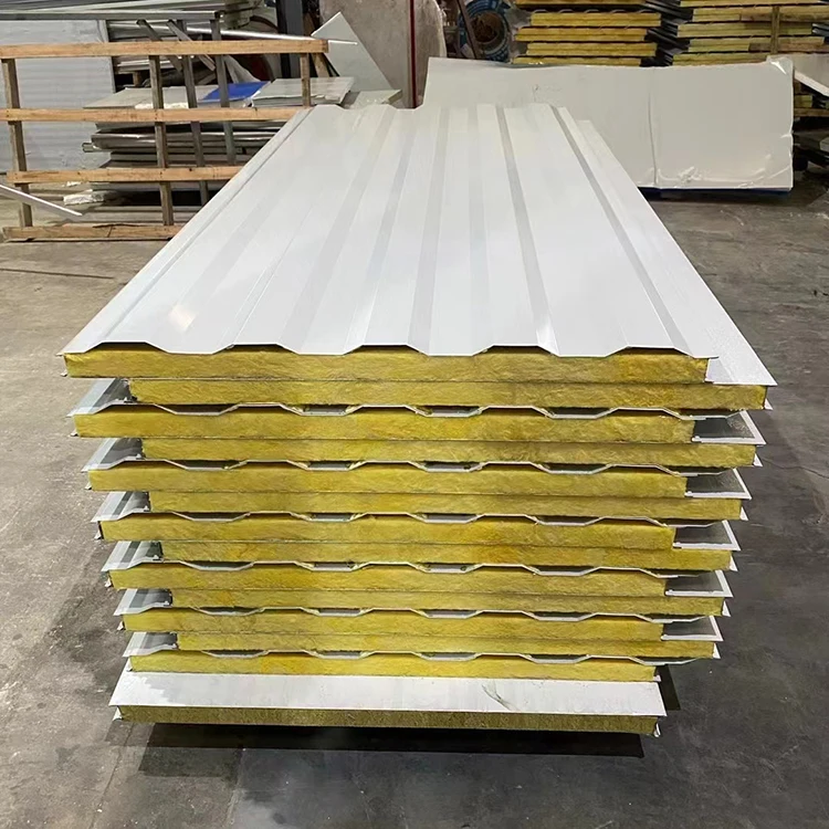 DXH manufacturer container house 20 30 40 50 mm color steel corrugated sandwich panels roof wall sandwich board for kuwait