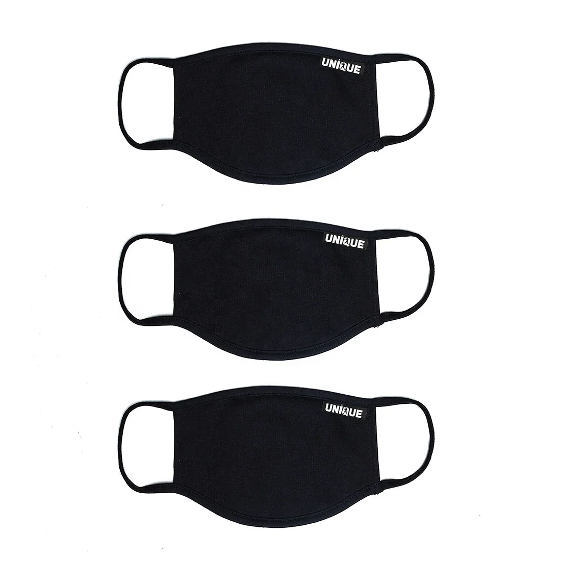 Mouth Face Mask Dustproof Breathable Women Men Cotton Riding Mask custom logo printing anti Flu Fabric Face Masks