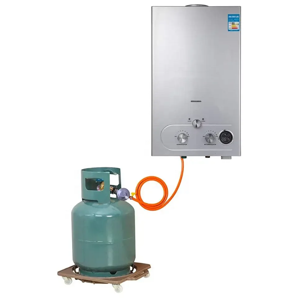 12L Propane Gas Hot Water Heater Wall Mounted high pressure automatic instant heating Gas Water Boiler