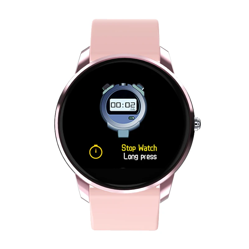 2021 уличные дешевые сенсорные Смарт-часы на базе Android с термометром