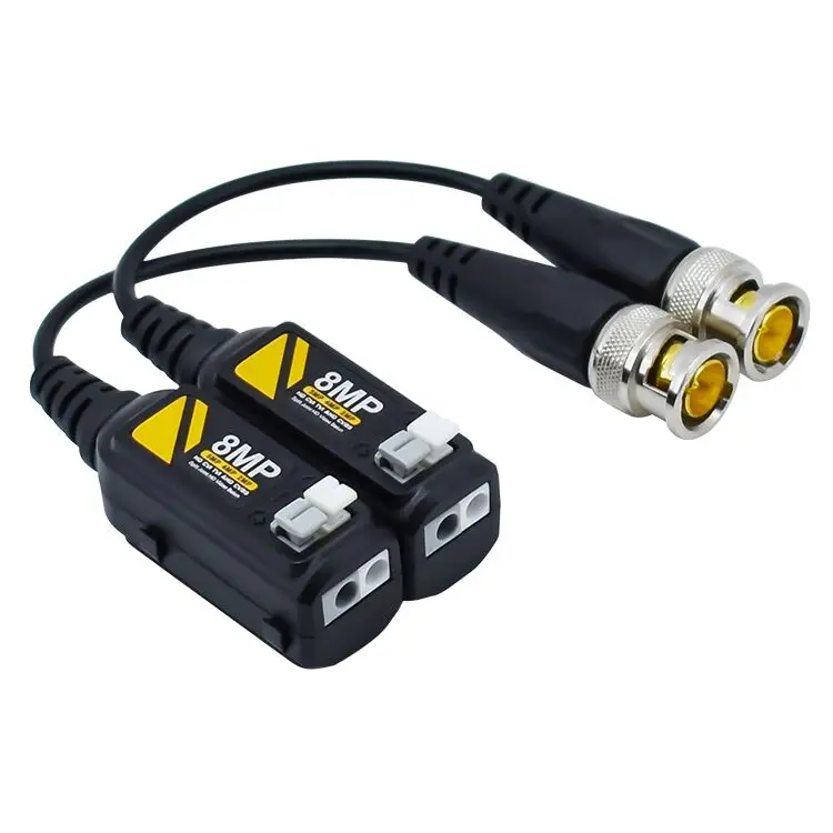  4K BNC коннектор высокочастотный сигнальный канал 8mp video balun для