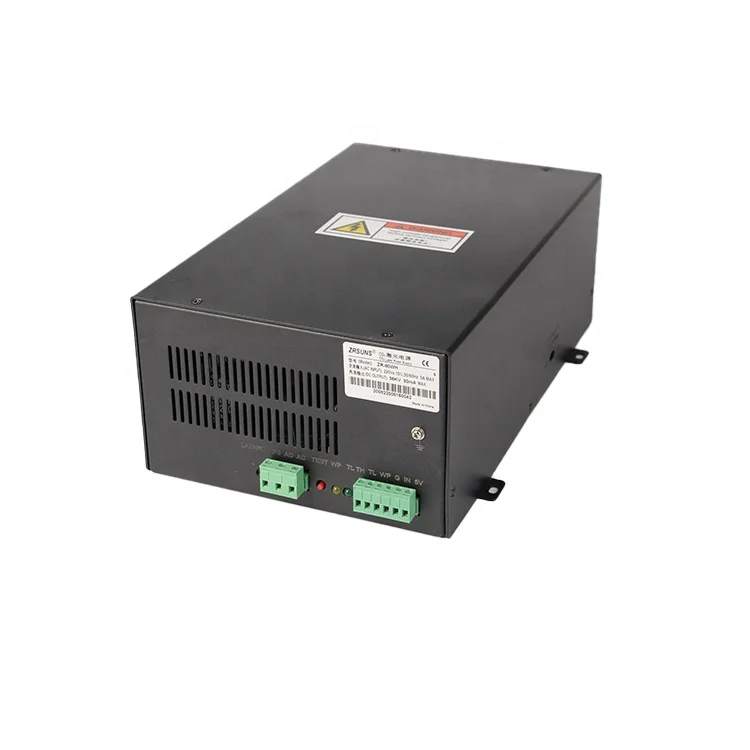 60w 80w Co2 Laser Machine Spare Parts Module With Supply Power Supply 220v