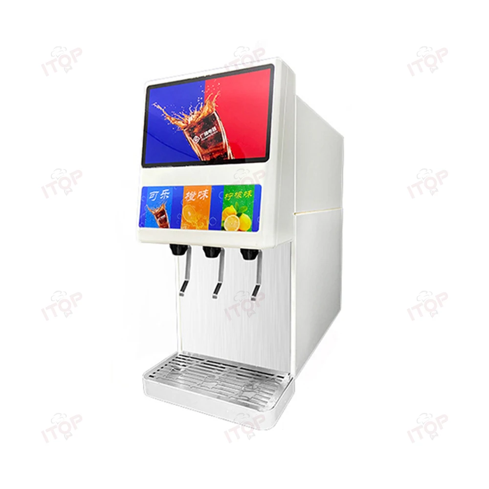 High Quality Soda Beverage Dispenser / Glass Beverage Dispenser / Pepsi Soda Fountain Dispenser Machine for Sale