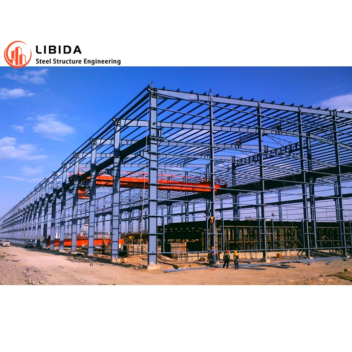 Prefab Light Steel Structure Construction Warehouse Insulated Light Metal Building