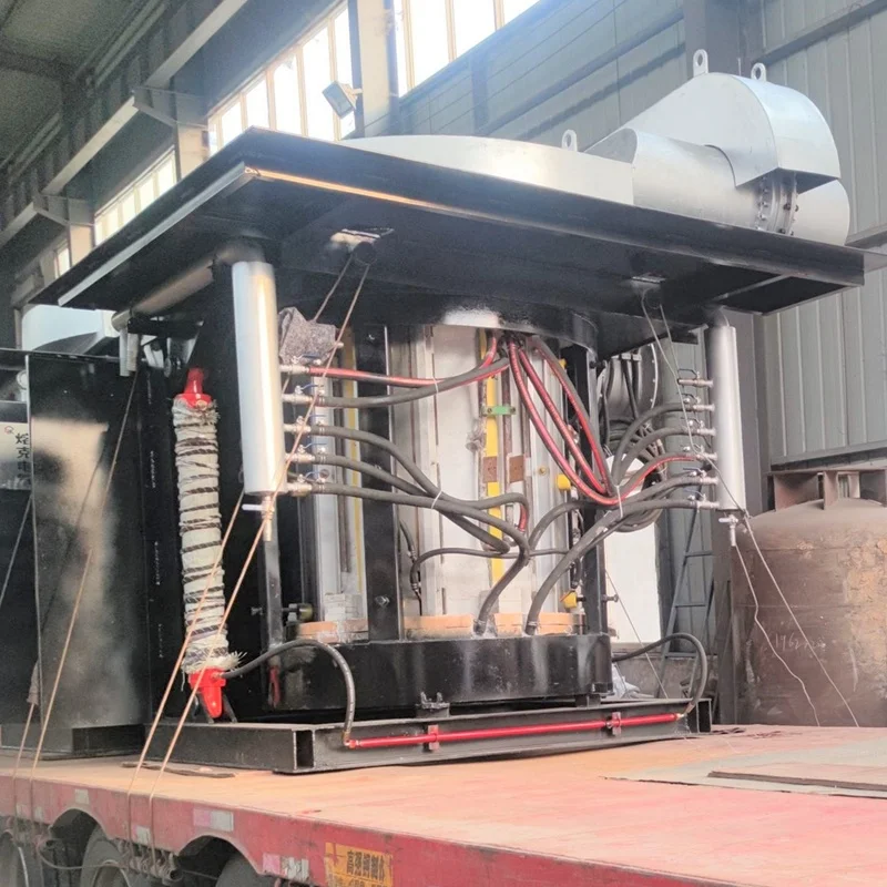 KGPS 3T induction electric steel scrap iron melting furnace oven