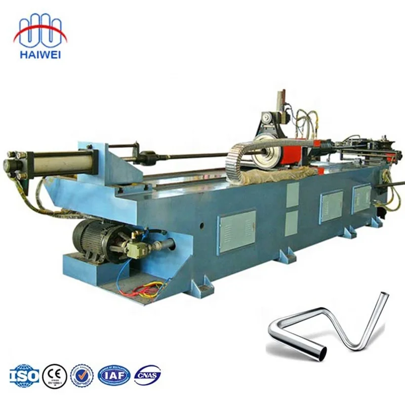New designed semi-automatic hydraulic pipe bender for automobile exhaust pipe bending machine steel bar bending machine