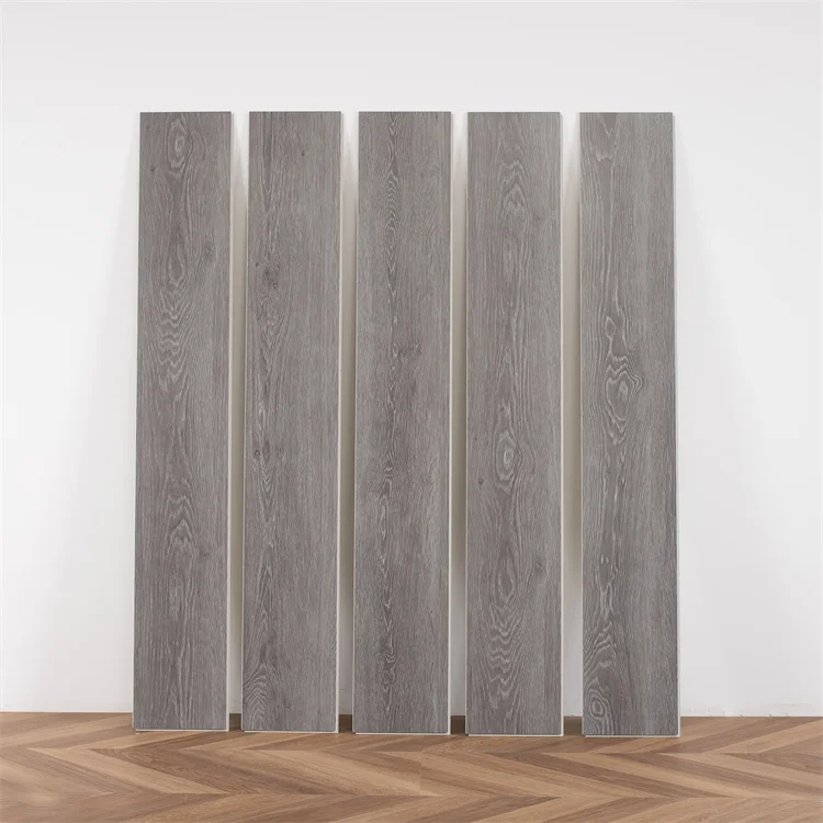 plastic interlocking dancing room used floor tile wood looking spc flooring