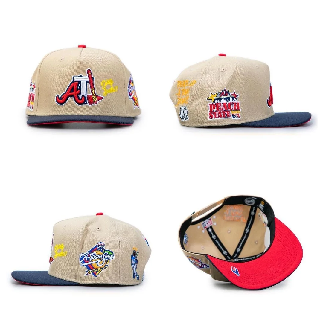 Fitted caps gorras new design 3D embroidery Sports caps custom logo american baseball cheap logo snapkack fitted hat