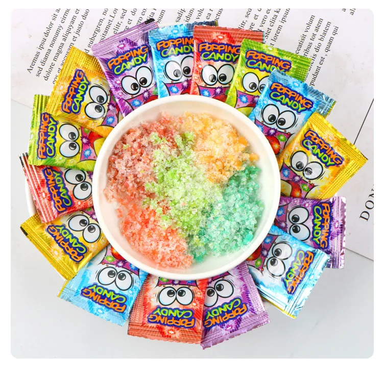 Dudu ant jumping candy children explosive candy childhood nostalgic snacks change mixed fruit flavor net red candy