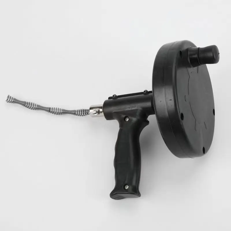 Plumbing Snake Drain Auger Sink Auger Hair Clog Remover Heavy Duty Pipe Snake for Bathtub Drain, Bathroom Sink