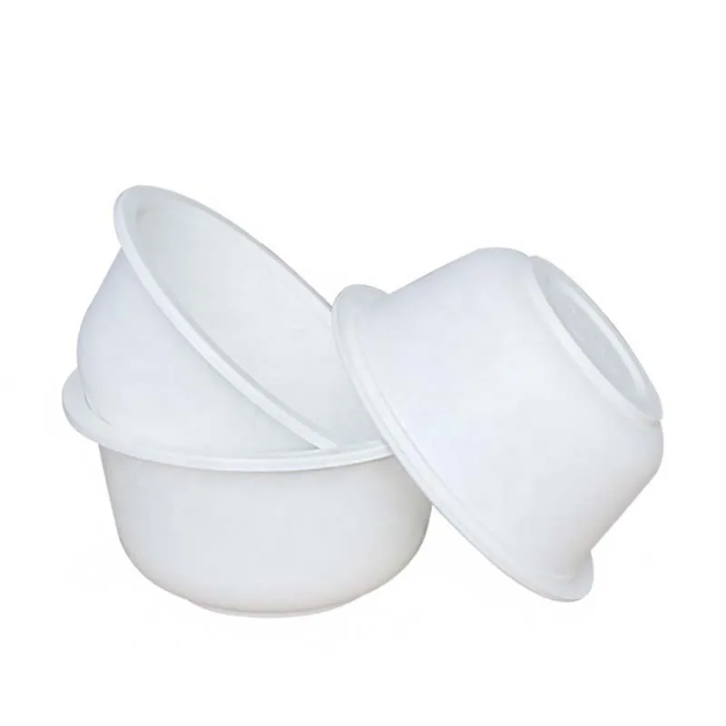 Biosano Disposable Plates Bowls Cups Disposable Kraft Paper Ramen Custom	Plastic Dinner Colored Soup 250ML Event And Bowl