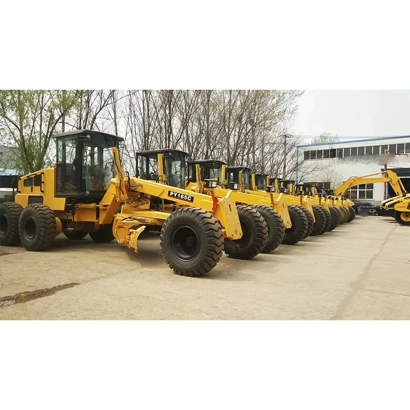 china used high quality second hand wheel moving Original Motor grader for sale