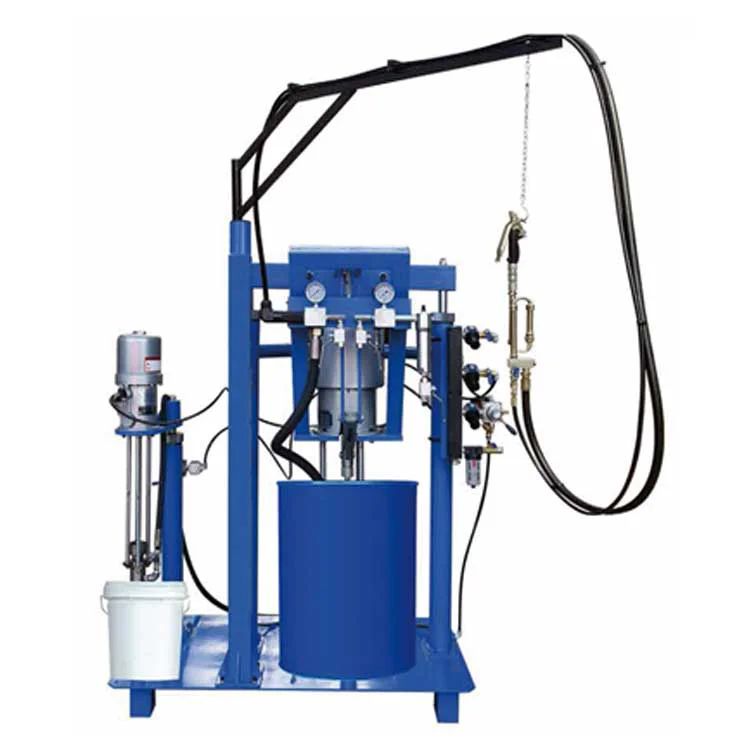 Manual Two Pumps Two Component Sealant Sealing Spreading Machine for Insulated Glass Double Glazing Processing