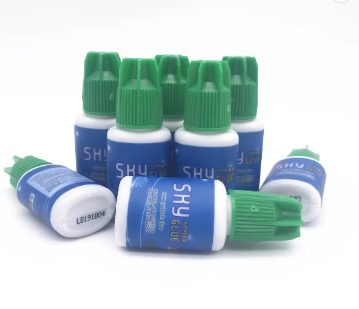  Клей для ресниц Korea Sky клей наращивания D + Green Cap MSDS 5 мл накладных Инструменты